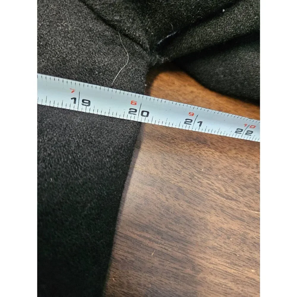 Billabong Black Wool Coat Mens Size Medium